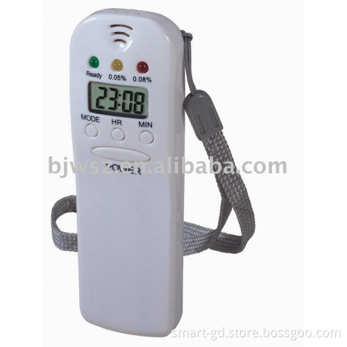 Breath alcohol tester W/Clock